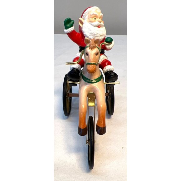 Hallmark The Wonderful Santacycle Handcrafted Ornament Special Edition - Picture 3 of 4